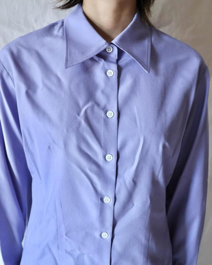 s*a様 【限定SALE】 Ernie Palo Silk Darts Shir Ernie Palo：SILK DART SHIRT - PURPLE - ORANN ONLINE SHOP