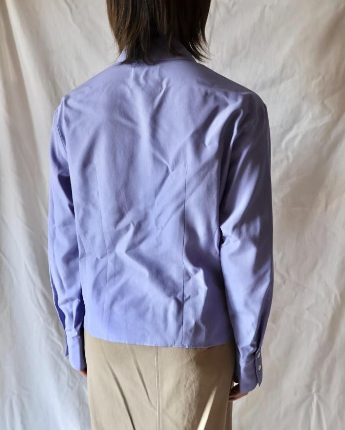 s*a様 【限定SALE】 Ernie Palo Silk Darts Shir Ernie Palo：SILK DART SHIRT - PURPLE - ORANN ONLINE SHOP