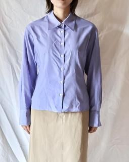 Ernie PaloSILK DART SHIRT - PURPLE