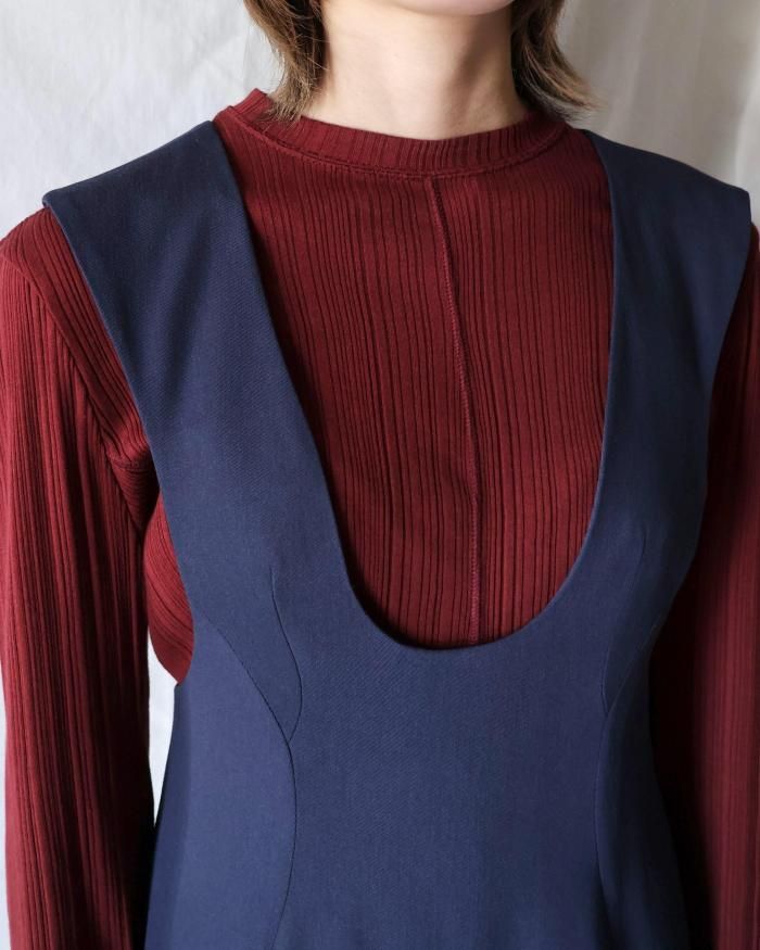 ワンピース MameKurogouchi Woolette Flare Dress 163653863_o6.jpg?