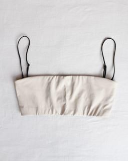 新品未使用 OVERNEATH スムース×ネット/MossBeige 新品未使用 OVERNEATH スムース×ネット/MossBeige トップス