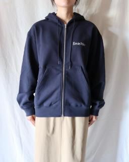 Ernie PaloSTANDARD ZIP HOODIE - NAVY