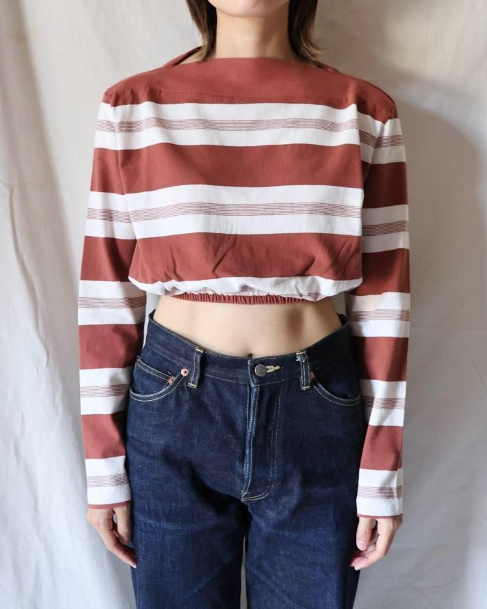 フミカウチダ　COTTON JERSEY CROPPED TOP Cotton Jersey Cropped Top | EUREKA FACTORY HEIGHTS