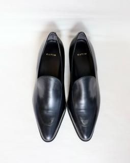 KATIMTHEED loafers - BLACK 