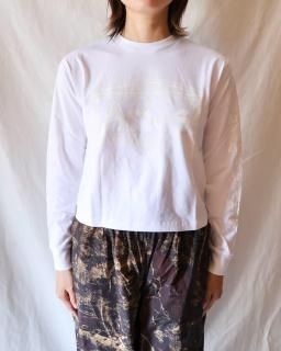 AriesAncient Temple LS Tee - WHITE