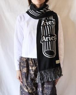 Aries:Column Scarf - BLACK