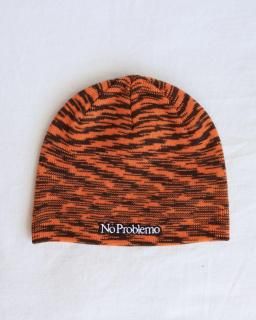 No Problemo/ AriesNo Problemo Glitch Skull Hat - ORANGE