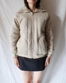 FUMIKA UCHIDABOA REVERSIBLE BLOUSON - NATURAL