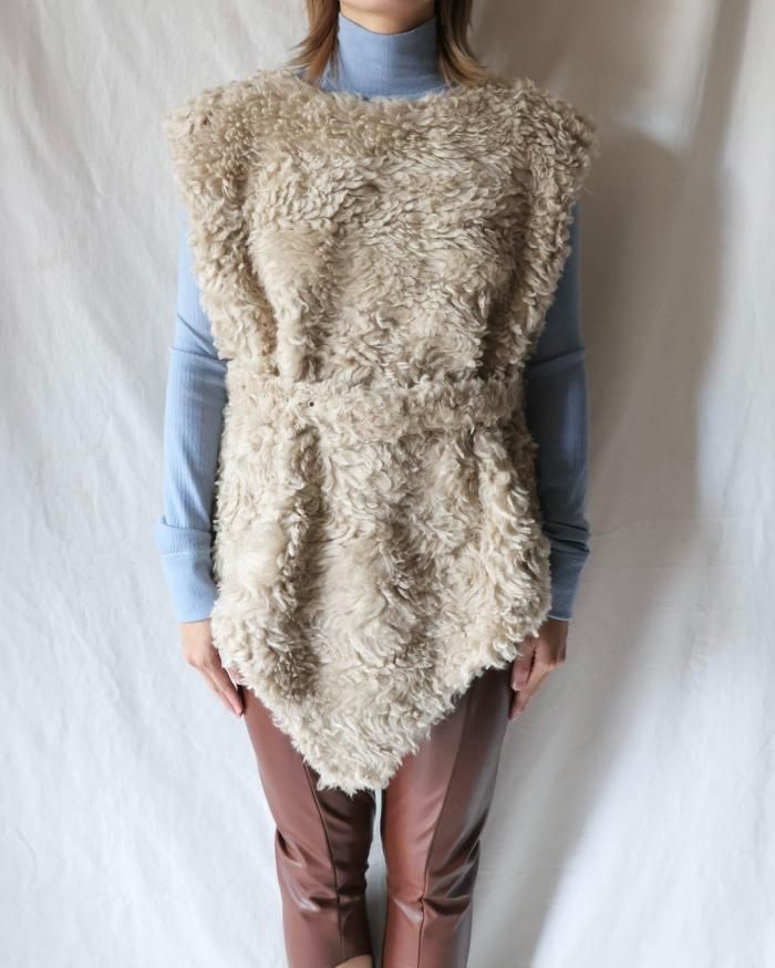 FUMIKA UCHIDA： BOA COSTUME TOP - NATURAL - ORANN ONLINE SHOP