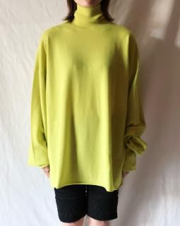 y YOTurtleneck Midi Knit - YELLOW