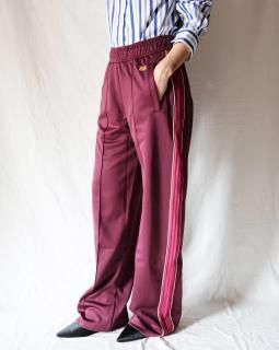 WALES BONNERMANTRA TRACK PANTS - BURGUNDY