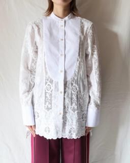 WALES BONNERRIVER SHIRT - IVORY