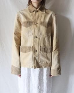 WALES BONNERSIERRA CANVAS JACKET - SAND/BROWN