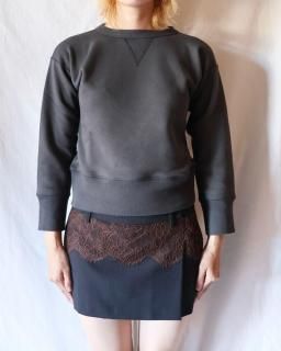 fifi collectionSet In Sleeve Sweat - COAL BLACK