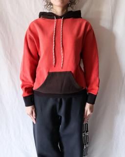 AriesSunbleached Premium Temple Sports Hoodie - RED