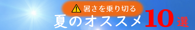 夏のオススメ10選