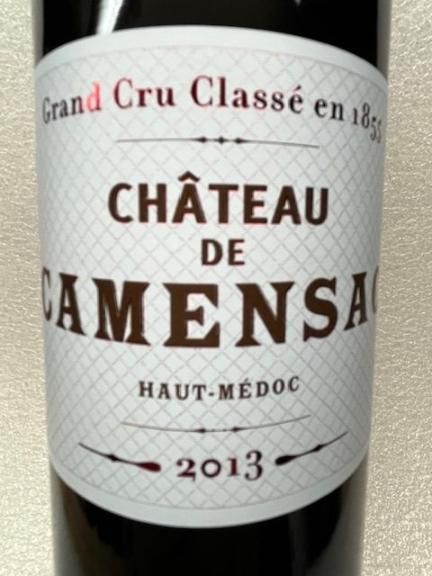 シャトー・ド・カマンサック 2016 | GALLERY&WINE MARGHU