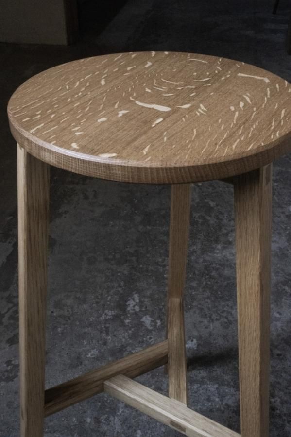 木製スツール　ドラムスツール　3本脚　昭和33年 木製スツール ドラムスツール 3本脚 昭和33年