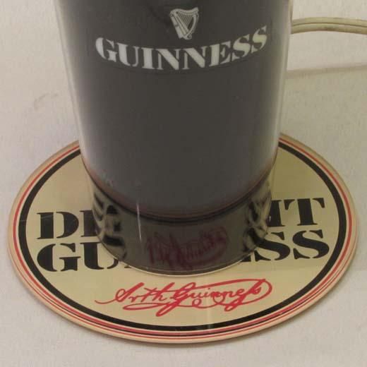 Guinnessビアサイン【ギネス、ビールサイン、広告物