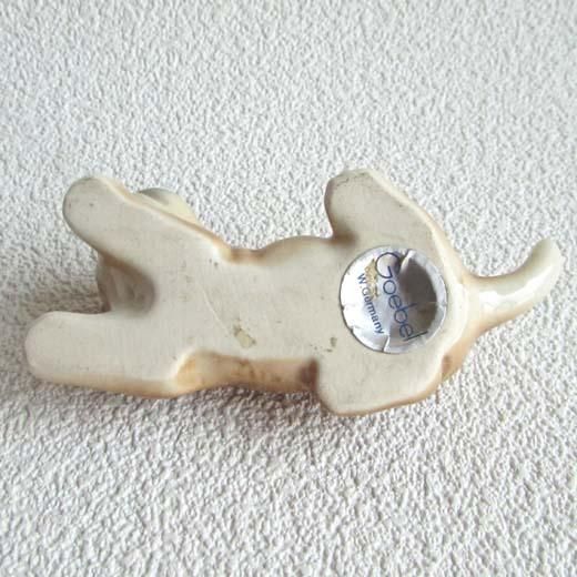 Goebel社 犬置物【ドイツ、ゲーベル、W.Germany、陶磁器、フィギュア