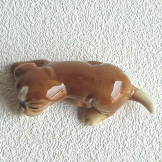 Goebel社 犬置物【ドイツ、ゲーベル、W.Germany、陶磁器 Goebel社 犬置物【ドイツ、ゲーベル、W.Germany、陶磁器