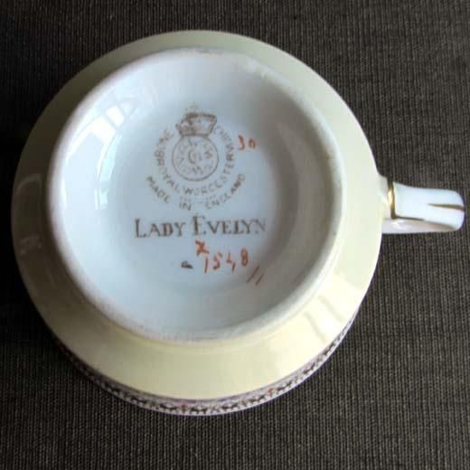 ロイヤルウースター デミタスカップソーサー【英国、ロイヤル