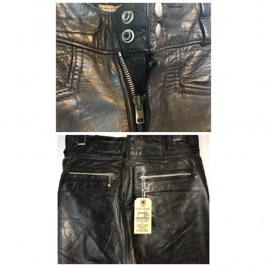 Lewis Leathers Motorcycle Leather Pants - neon-leather Lewis Leathers Motorcycle Leather Pants - neon-leather