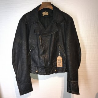 40'S BLOCK BILT Policeman Leather Jacket 