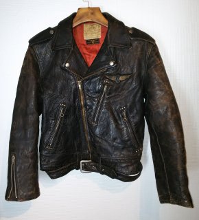 50's Willam barry studs double riders jacket