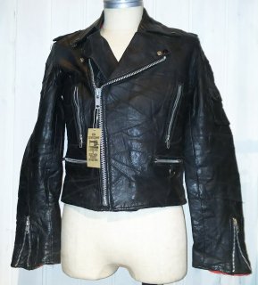<img class='new_mark_img1' src='https://img.shop-pro.jp/img/new/icons1.gif' style='border:none;display:inline;margin:0px;padding:0px;width:auto;' />80's Campri Splicing double riders jacket