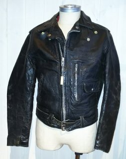 60's Sears Roebuck Riders Leather Jacket 