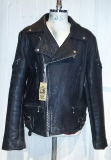 MADE IN ENGLAND Double Leather Jacket 