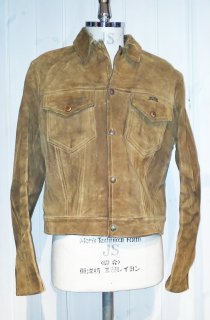 60's Wrangler Suede Leather Trucker Jacket 