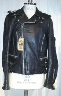 80's LESUEDE Campri Type double riders jacket