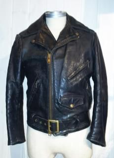 60ǣ70ǣ PASSAIC LEATHER double riders jacket 