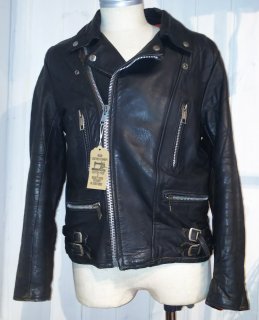80's Double Leather Jacket