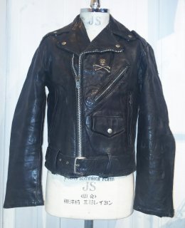 60's~70's US Leather Jacket