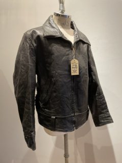 40's Policeman Leather Jacket