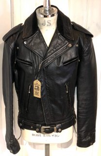 LA ROCKA! BRAND Leather Biker Jacket 