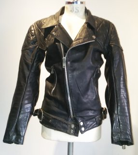 80's TT LEATHERS Patted Riders Jacket