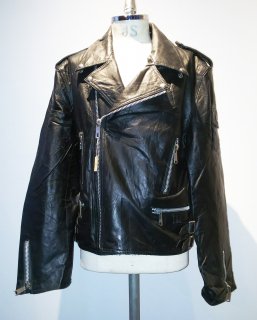 80's Campri double riders jacket MANX