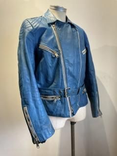 German Padded Double Leather Jacket 
