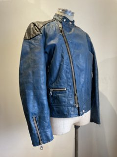 70's HARRO 2Tone Leather Jacket MONZA Type