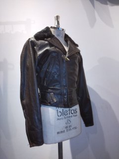 70's Lancer Side lace Leather Jacket