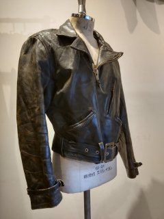 40's Leather Riders Jacket