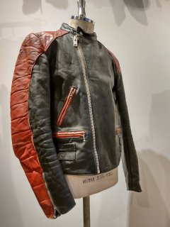 70's 2Tone Leather Jacket MONZA Type