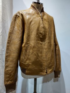 AKTA GETSKINN Rib Leather jacket 