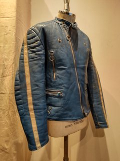 80's 2Tone Leather Jacket MONZA Type
