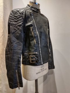 80's Leather riders jacket MONZA Type 