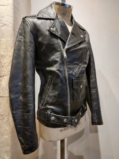 70's THIS GENUINE LEATHER GARMENT Double Riders Jacket